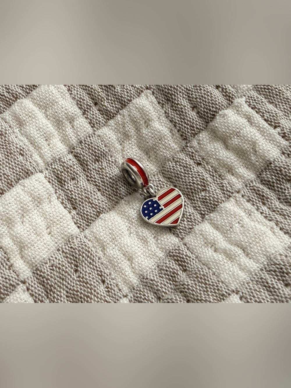 Pandora America Charm in Sterling Silver
